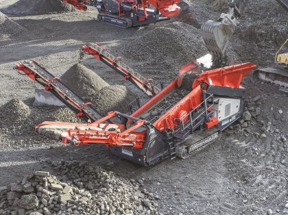 SANDVIK Kompaktsiebanlage QE241